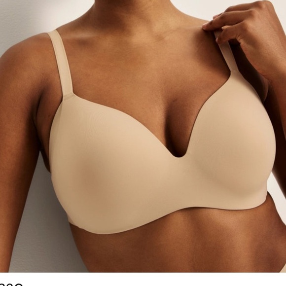 Knix WingWoman contour Bra Size 3 warm sand molded foam cups new - Picture 1 of 15